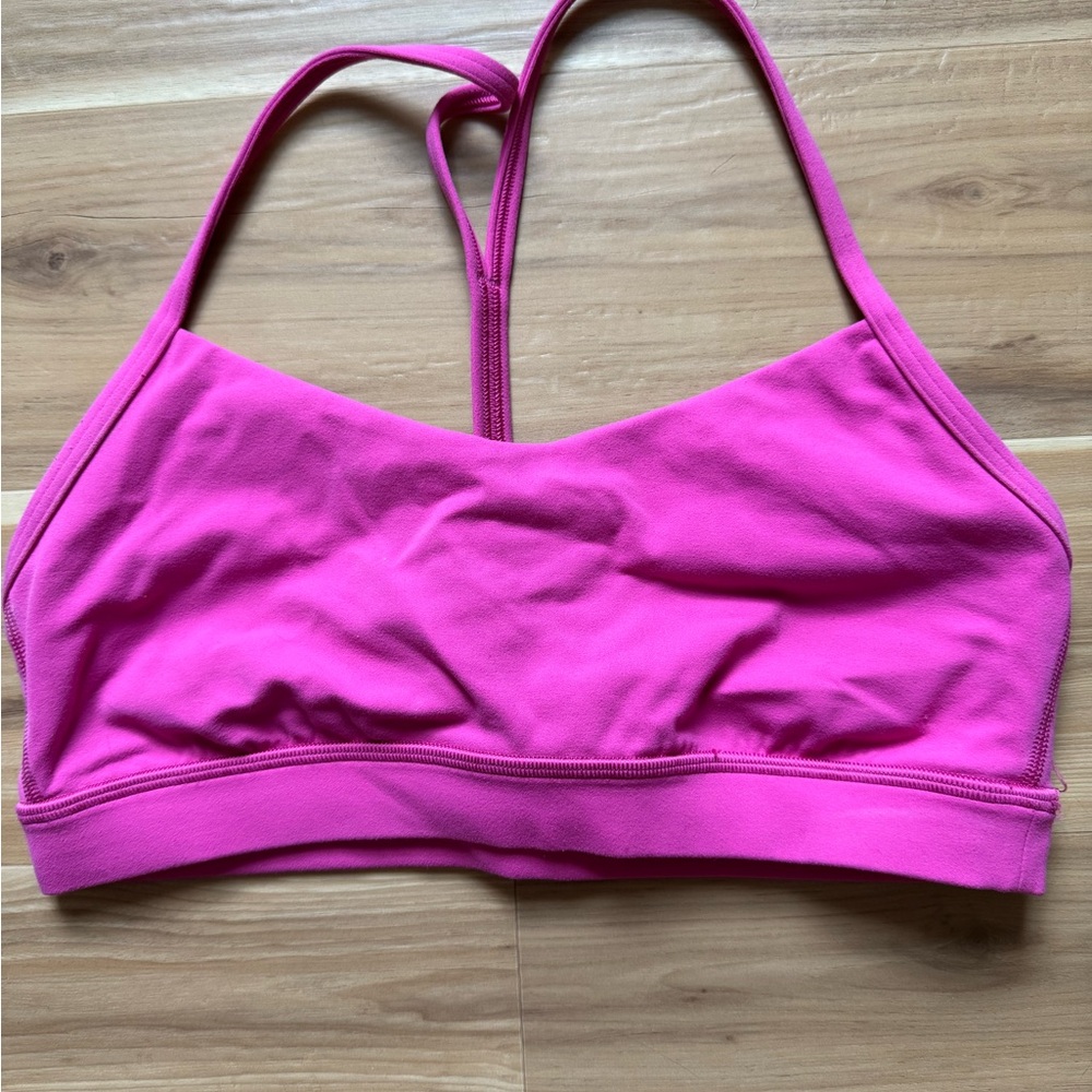 Women's Pink Sports Bra